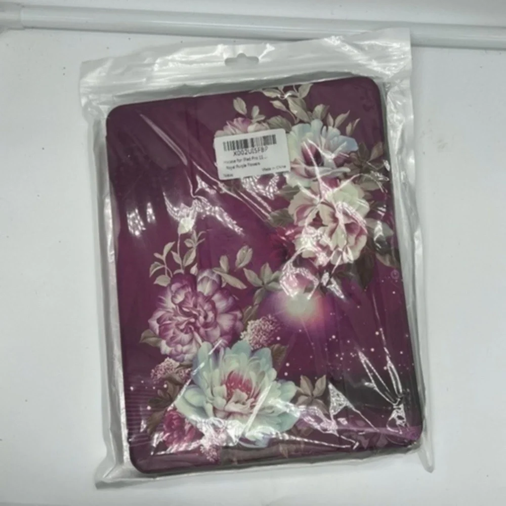 IPAD 11 Pro Purple Floral Case